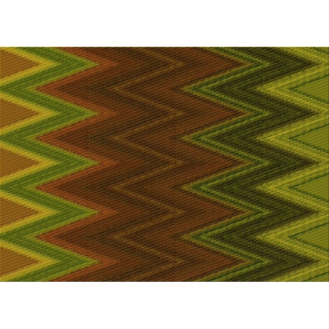 Ahgly Company Machine Washable Indoor Rectangle Transitional Dark Yellow Green Area Rugs, 2' x 3'
