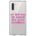 thumbnail image 1 of DistinctInk Clear Shockproof Hybrid Case for Samsung Galaxy Note 10 (6.3" Screen) - TPU Bumper Acrylic Back Tempered Glass Screen Protector - If You Met My Family You Would Understand, 1 of 1