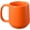 Sun Orange, variant on Ceramic Coffee Mug, 16 oz Large Coffee Cup, Tea Mug with Handle, Flat Bottom Mug for Men, Women, Office, Microwave and Dishwasher Safe, Multi-Color, Turquoise