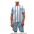 thumbnail image 4 of Pijama Argentina para Caballero, Cuello Redondo Manga Corta con Short Blanco Talla CH, 4 of 4