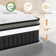 thumbnail image 3 of Queen Mattress, FaayFian 14 Inch Gel Memory Foam and Individually Pocket Innerspring Hybrid Mattress, Queen Bed Mattress in a Box, CertiPUR-US Certified, Medium Queen Size Mattress, 3 of 5