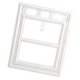 thumbnail image 3 of Puerta mosquitera para gatos para mascotas pequeñas y medianas. Fácil de instalar y quitar. para ventanas y porches. Apertura de solapa resistente y blanco, 3 of 8