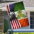 thumbnail image 4 of Celtic Trinity Irish American Flag THB3643Fv1 - Garden Flag (11.5" x 17.5"), 4 of 7