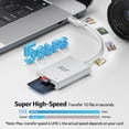 thumbnail image 2 of SD Card Reader Acer USB-C Dual Slot Aluminum Silver, 2 of 9