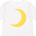 thumbnail image 4 of Inktastic Cute Yellow Moon Boys or Girls Long Sleeve Toddler T-Shirt, 4 of 5