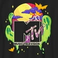 thumbnail image 2 of Boy's MTV Colorful Halloween Logo Graphic Tee Black Small, 2 of 5