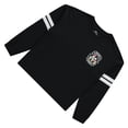 thumbnail image 4 of Disney Women's Long Sleeve Shirt, Varsity Printed Mickey and  Minnie Mouse Shirt Black - XL, 4 of 5