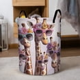 thumbnail image 5 of Stylish Giraffes in Sunglasses Storage Basket  Durable Woven Organizer for Bedroom Decor Home Gift  Shelf Storage, 5 of 9
