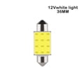 thumbnail image 3 of Sidaley Luz Interior Universal para coche, aleación de aluminio, luz trasera para puerta de maletero, bombilla montada en automóvil, Bombillas para automóviles Luz blanca de 12V 36MM, 3 of 6