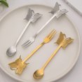 thumbnail image 2 of Shisuyan Dessert Tasting Tableware Butterfly Handle 1 Set 5.4x1.4in, 2 of 8