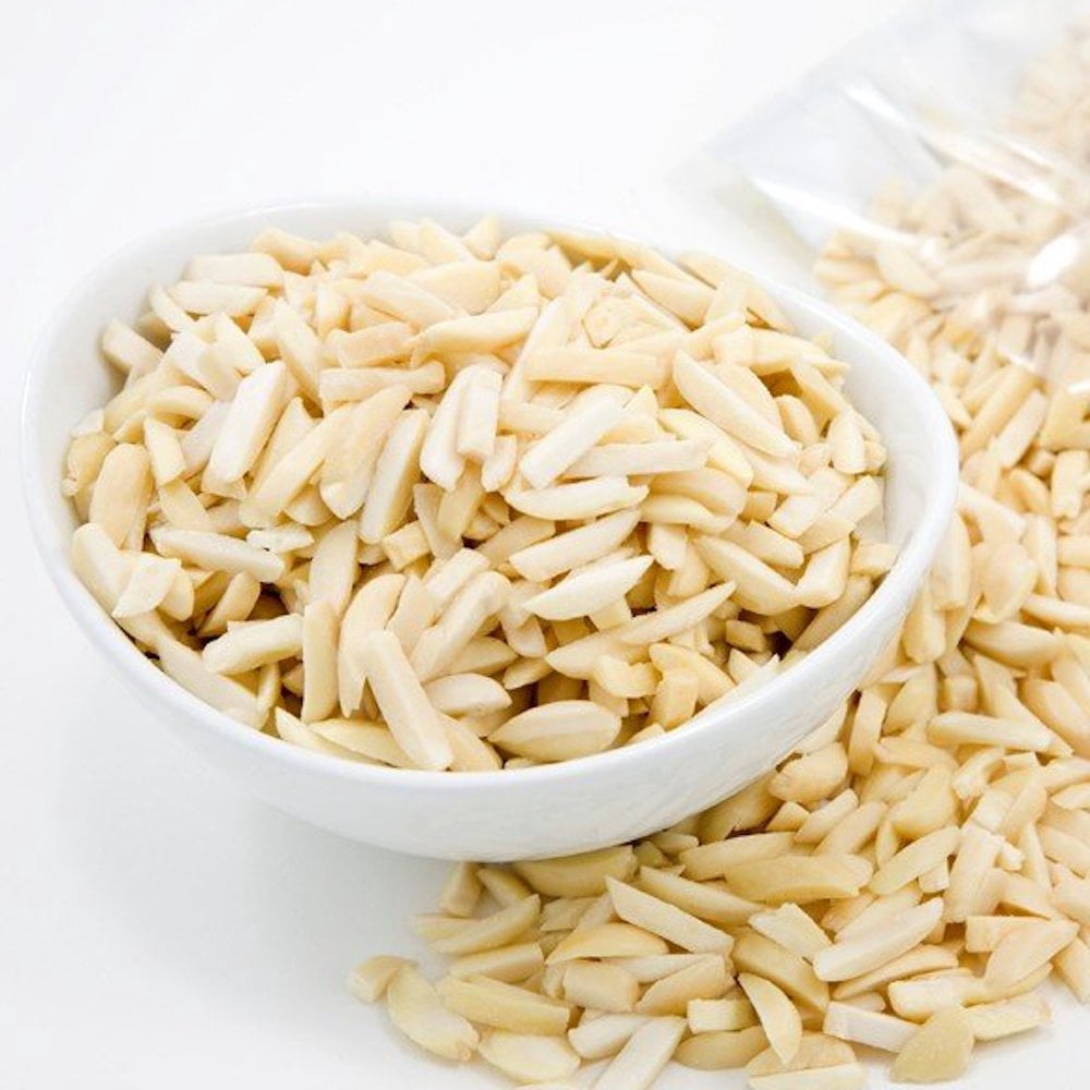 Bulk Slivered Almonds Blanched 10 Pound Wholesale Box