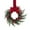Red, variant on Yucurem 2 Pieces Christmas Mini Wreaths for Cabinet Kitchen, 11.8 Inch Hanging Small Christmas Wreaths with Red Bows & Berry for Indoor Outdoor Window Door Wall Decor