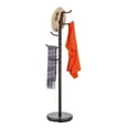 thumbnail image 2 of Perchero Piso Namaro Acero 5 Ganchos Color Chocolate Altura media OR-436119, 2 of 2