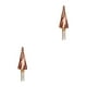 thumbnail image 4 of Riwesomey Cobalto HSS Broca escalonada HSS Cono de acero de alta velocidad Vástago triangular Juego de brocas de metal Agujero para herramienta de Type1 NO1 Riwesomey CBP127022, 4 of 5