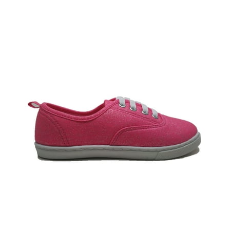 Skater Girl Shoes - Girls' Hillary Canvas Lace Up Casual Shoe