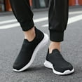 thumbnail image 2 of YOURDIARY Mens Womens Walking Shoes Slip On Lightweight Sneakers for Tennis Gym Running Workout Yoga, 2 of 2