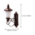 thumbnail image 2 of Miangastore Mini Wall Lamp Model for Decor Made of ABS Material Multi Color Miniature Craft Supplies 4 Pieces, 2 of 8