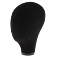 thumbnail image 1 of Milaget Mannequin Canvas Block Head Toupee Hat Display With Mount Hole 21 Inch Black, 1 of 9