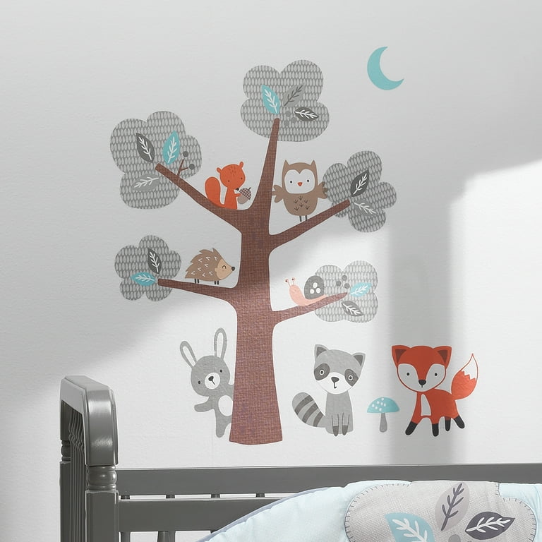 Forest Animals Nursery Wall Decal Sticker Woodland Animals 