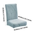thumbnail image 3 of Isvgxsz Clearance Waterproof Chair Covers for Dining Room, Stretch Jacquard Dining Chair Slipcovers Removable Washable Chair Protector for Kitchen, Hotel, Restaurant, 3 of 6