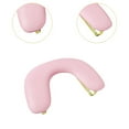 thumbnail image 6 of Serenable PU Leather U Shape Arm Rest Detachable Tilt Design Comfortable Portable Non Slip for Table Nails Tech Salon Use Acrylic Nails Pink, 6 of 10