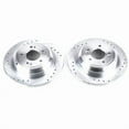 thumbnail image 2 of Power Stop Rear Pair of Drilled and Slotted Brake Rotors JBR1376XPR, 2 of 4