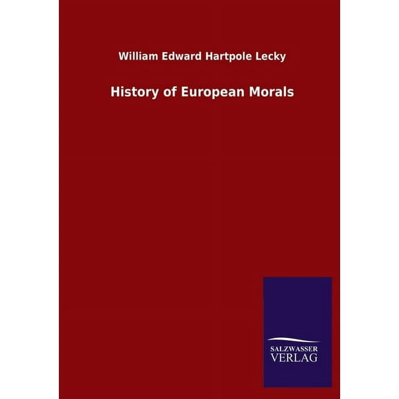 History of European Morals (Paperback)
