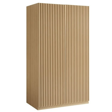 Render Wardrobe Closet in Oak