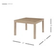thumbnail image 4 of New Pacific Direct Tiburon Square Dining Table, 4 of 9