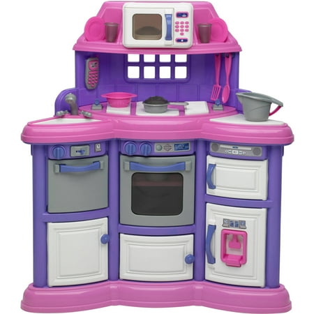 American Plastic Toys  Playtime Kitchen  Walmart  com