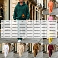 thumbnail image 3 of Leey-World Mens Outfits 2 Piece Mens 2 Piece Solid Colors Hoodie Track Suits Wide Leg Sweatpants Sets, 3 of 7