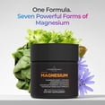 thumbnail image 4 of Livingood Daily Magnesium Complex 7-In-1 Magnesium Supplement w/ Citrate, Malate, Oxide for Heart, Sleep and Muscle Health, 300mg, 60 Capsules, 4 of 7