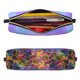 thumbnail image 2 of Balery Colorful Purple Cosmos Flower Estuche de Lápices de Cuero Impreso, Estuche para Suministros de Arte, Estuche de Lápices con Cremallera, Estuche de Almacenamiento de Papelería, 2 of 7