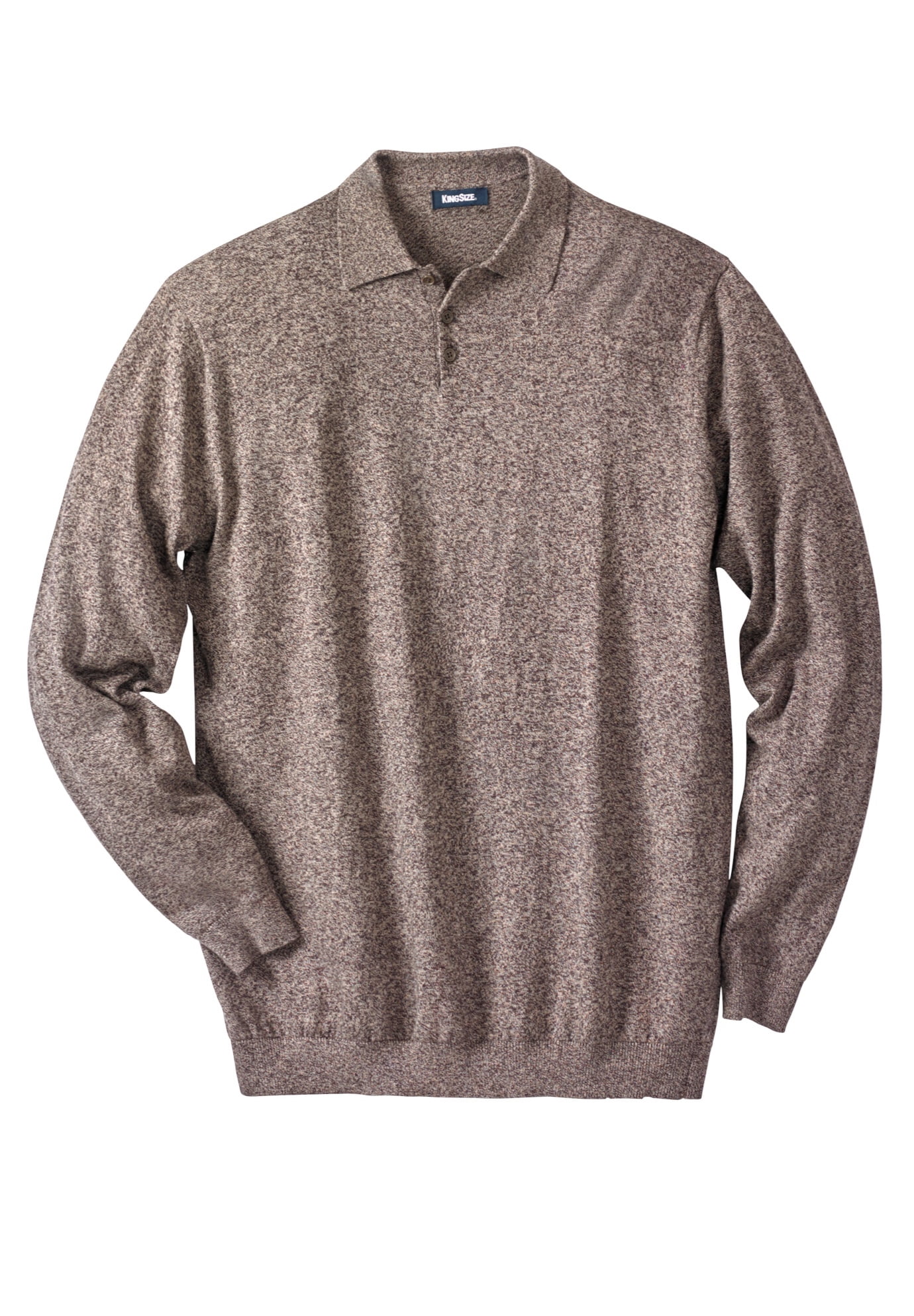 Tall Lightweight Polo Sweater - Tall 