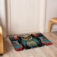 thumbnail image 6 of Owl Polyester Non-Slip Machine Washable Indoor Rug Floor Mat Chair Rug, 6 of 6
