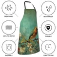 thumbnail image 5 of Kdxio Retro Birds Apron with Pockets Adjustable Kitchen Aprons for Men Women Waterproof Aprons for Cooking,Drawing,Crafting, Baking Household Cleaning, 5 of 5