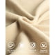 thumbnail image 5 of Chaleco de mujer, sin mangas, ligero, con cuello alto y bolsillo con cremallera, 5 of 6