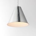 thumbnail image 2 of 15164SN Maxim Lighting Veritas - 1 Light Pendant-19.5 Inches Tall and 18 Inches Wide-Satin Nickel Finish, 2 of 4