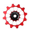 thumbnail image 1 of Desviador Trasero De Bicicleta Profesional De 12T Rueda De Guía De Polea De Aleación De Aluminio Con Rodamiento De Cerámica Ligera Con Accesorios De Instalación Para Montar En Vogacara OD010398-01, 1 of 5