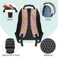 thumbnail image 6 of KUIFORTI Brown Capybara Kids Backpack Girls School Bag Comfortable Lightweight with Multiple Storage Pockets Suitable for Elementary Primary Middle, 6 of 7