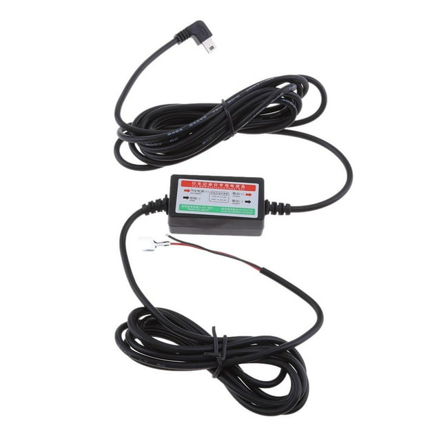 s de Premium, Adaptador de Corriente 8 / 36V A 5V / 3A, Cables de Carga de Conector Plegado A la Derecha Mini USB Sunnimix Adaptador de corriente de coche