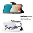 thumbnail image 2 of Galaxy A53 5G Case Cute Embossed Pattern Premium Leather Wallet Cover Flip Stand Credit Card Slots Pocket Holder Magnetic Closure Folio Case for Samsung Galaxy A53 5G, Group Butterfly, 2 of 8