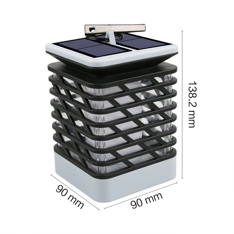 Solar Lights Outdoor LED Flickering Flame Torch Lights Solar Powered Lantern Hanging Decorative Atmosphere Lamp for Pathway Garden Deck Christmas Holiday Party Waterproof Auto On/Off (2/4 pack) Solar Lights Outdoor LED Flickering Flame Torch Lights Solar Powered Lantern Hanging Decorative Atmosphere Lamp for Pathway Garden Deck Christmas Holiday Party Waterproof Auto On/Off (2/4 pack)