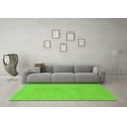 thumbnail image 3 of Ahgly Company Indoor Square Abstract Green Modern Area Rugs, 8' Square, 3 of 4