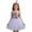 Silver, variant on Girls Party Dress Elegant Long Sleeve Tutu Gown For Birthday Celebration Pageant Holiday Formal Occasion Beautiful Stylish Girl's Dailywear 9-10 Years