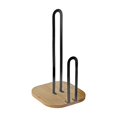 thumbnail image 1 of Metal Paper Towel Holder With Bamoo Bottom, 1 of 4