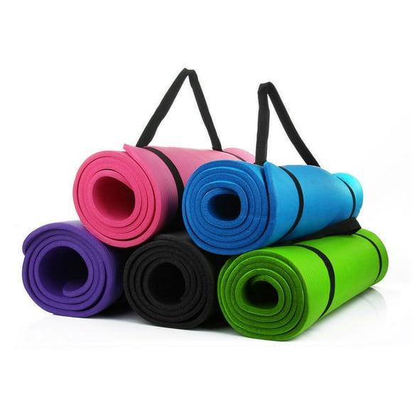 Yoga Straps Exercise Mat Straps Rope Two Way Elastic Yoga Straps Cotton Yoga Mat Strap