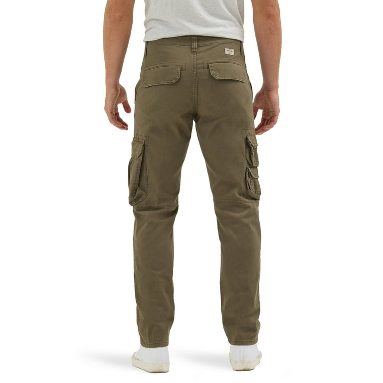 Wrangler® Men's Stretch Taper Leg Regular Fit Cargo Pant Wrangler® Men's Stretch Taper Leg Regular Fit Cargo Pant