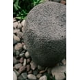 thumbnail image 4 of XBrand Versatile Natural Stone Outdoor MGO Round Stool/Table/Statue, 16.14 Inch Tall, Grey, 4 of 5