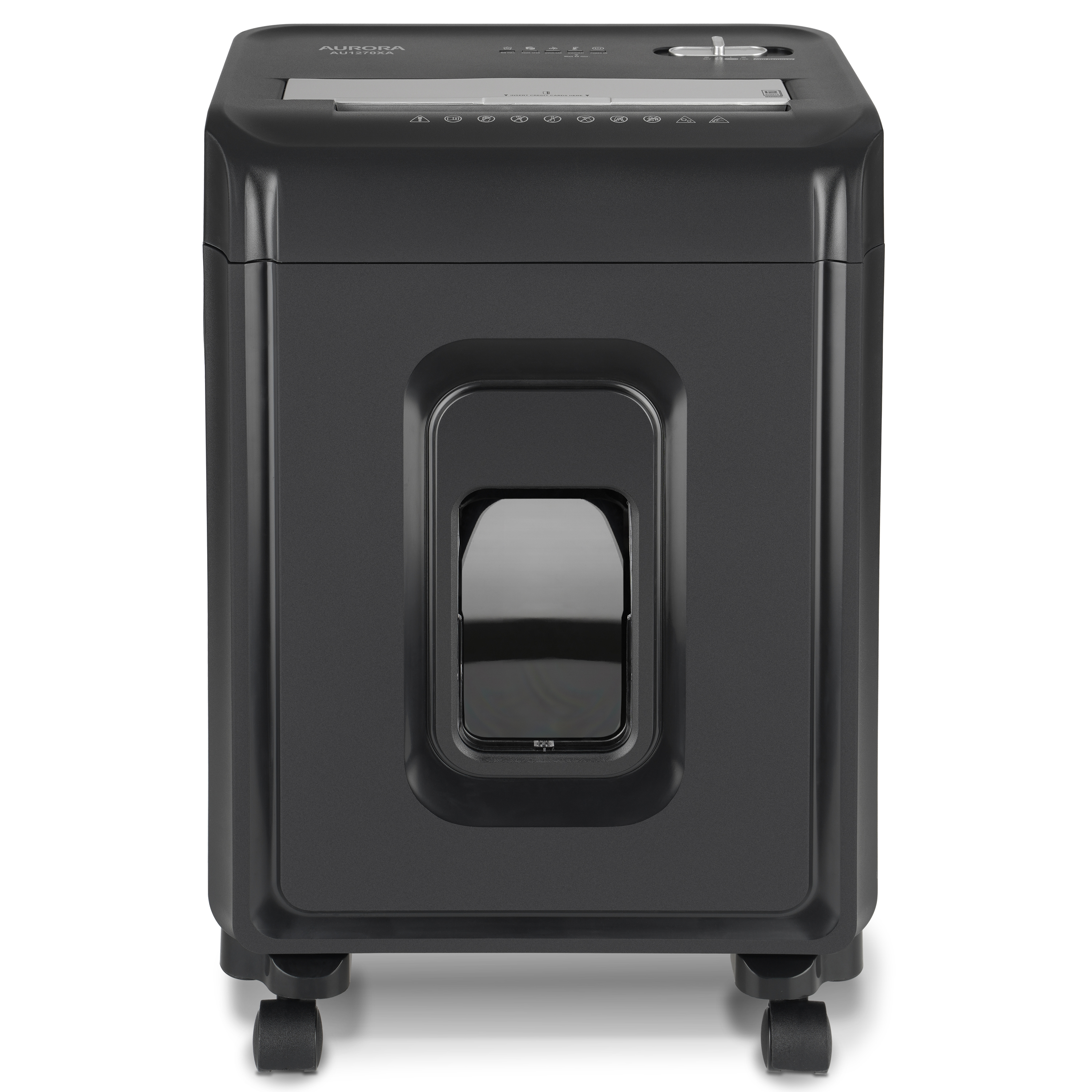Aurora AU1270XA Professional Grade 12-Sheet security P-4 Cross-Cut Paper and Credit Card/ 20 Minutes Run Time